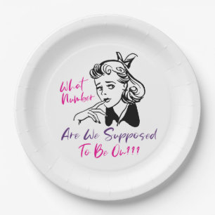 Niedlich Funny Bunco Party Pappteller