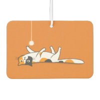 Niedlich Funny Calico Cat Cat Car Air Freshener