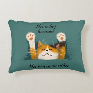 Niedlich Funny Cat Nickerchen Dekokissen