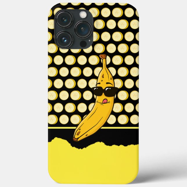 Niedlich Funny Cool Banana Case-Mate iPhone Hülle (Rückseite)