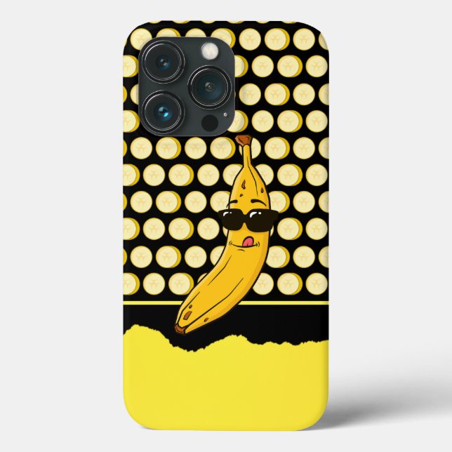 Niedlich Funny Cool Banana Case-Mate iPhone Hülle (Rückseite)