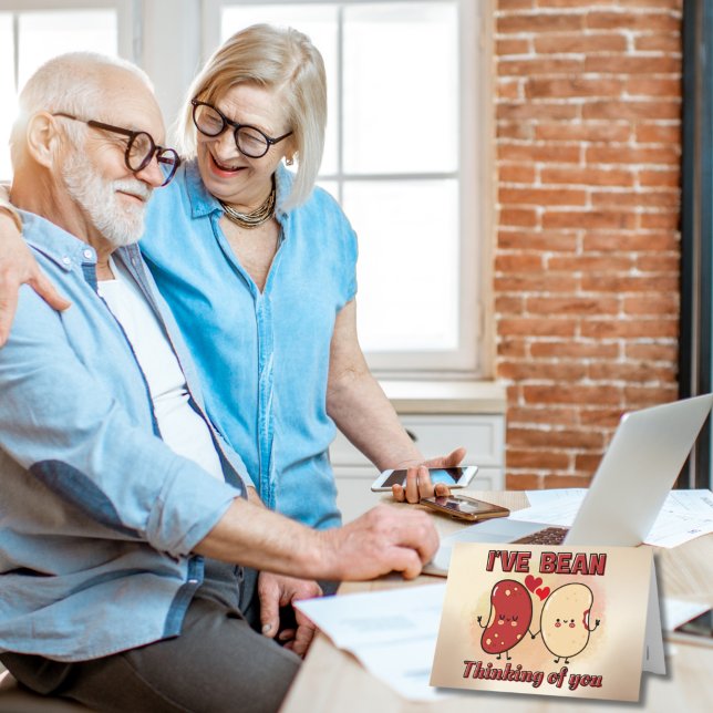 Niedlich Funny, dass ich an dich denke Karte (Von Creator hochgeladen)