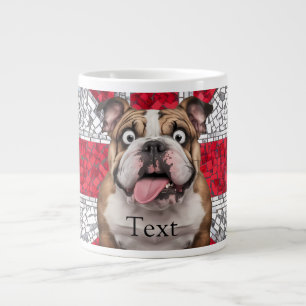 Niedlich Funny English BullDog Jumbo-Tasse
