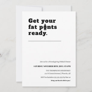 Niedlich Funny Erntedank Dinner Modernes Minimalis Einladung