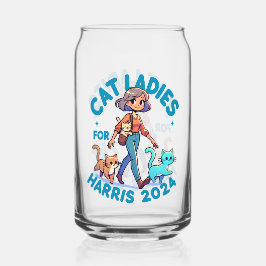 Niedlich Funny Girly Childless Cat Lady Kamala Har Dosenglas
