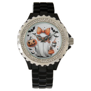 Niedlich Funny Halloween Ghost Armbanduhr