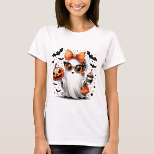 Niedlich Funny Halloween Ghost T-Shirt