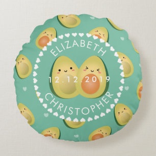 Niedlich Funny I Liebe Sie vermeiden wollen Jubilä Rundes Kissen