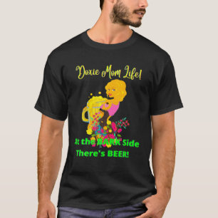 NIEDLICH FUNNY LÄSSIG DACKEL DACKEL MAMA LEBENSNOV T-Shirt