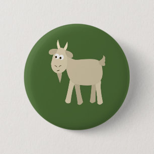 Niedlich Funny Little Goat Button