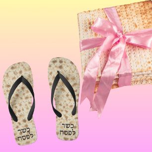 Niedlich Funny Matzah Hebrew Kosher für Pessach Flip Flops