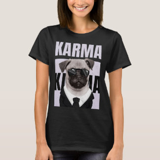 Niedlich Funny Mops Welppy Dog Lover Karma T-Shirt