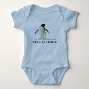 Niedlich Funny Penguin Baby Gear Strampler