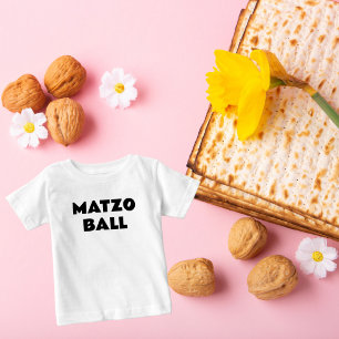 Niedlich Funny Pesach Pessach Matzo Ball Baby T-shirt