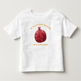 Niedlich Funny Pomegranate My (number) Rosh Hashan Kleinkind T-shirt