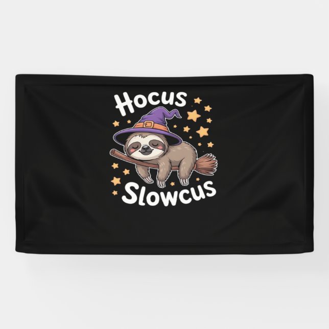 Niedlich Funny Sloth Halloween Essential T - Shirt Banner (Horizontal)