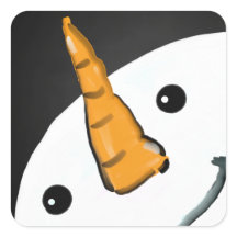 Niedlich Funny Snowman Lächeln Weihnachten