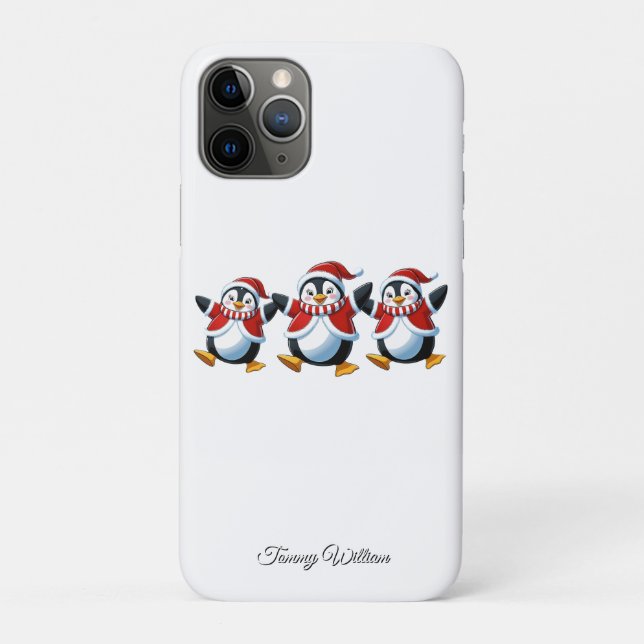 Niedlich Funny Spaß Trendy Modern Frohe Weihnachte Case-Mate iPhone Hülle (Rückseite)
