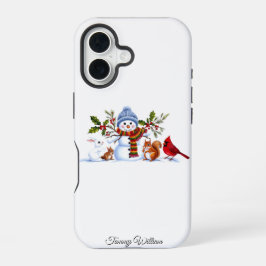 Niedlich Funny Spaß Trendy Modern Frohe Weihnachte iPhone 16 Hülle