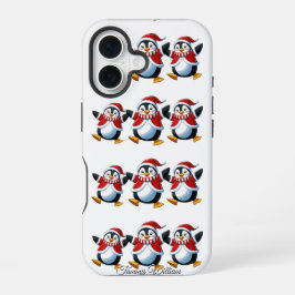 Niedlich Funny Spaß Trendy Modern Frohe Weihnachte iPhone 16 Hülle