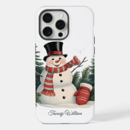 Niedlich Funny Spaß Trendy Modern Frohe Weihnachte iPhone 15 Pro Max Hülle