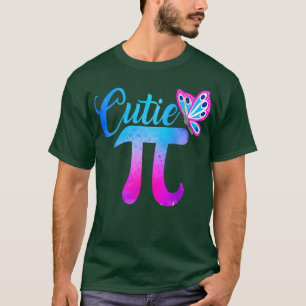 Niedlich Funny Süsse Pi Math Pie Butterfly Mathe P T-Shirt