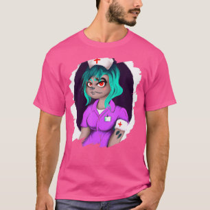 Niedlich Funny Zombie Nurse Doctor Halloween Nurse T-Shirt