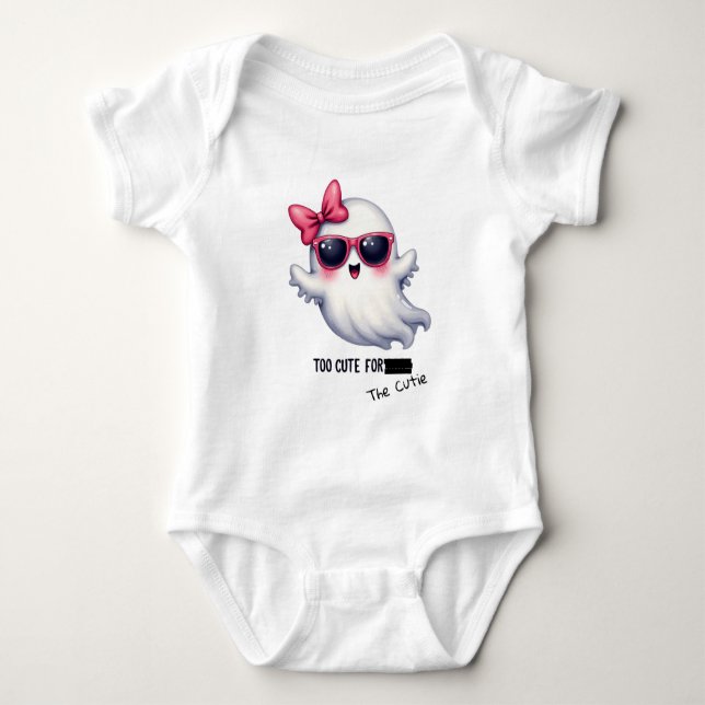 Niedlich für das Baby Ghost Strampler (Vorderseite)