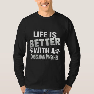 Niedlich für Doberman Pinscher Liebhaber T-Shirt