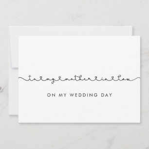 Niedlich für meine Schwiegermutter auf meiner Hoch Einladung