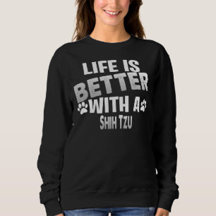 Niedlich für Shih Tzu Sweatshirt