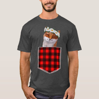 Niedlich für Sonnenblumen, die aus der Tasche knal T-Shirt