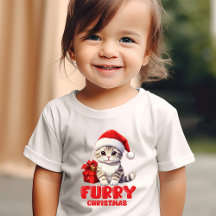Niedlich Furry Weihnachtskittendesign