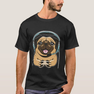 Niedlich Gaming Dog Video Game PC Video Game Game T-Shirt
