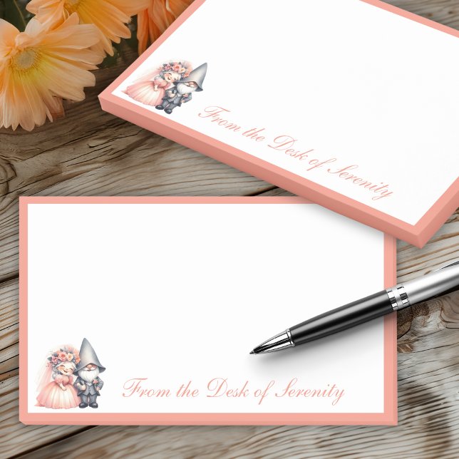 Niedlich Garden Gnome Messe Brautpavillon Hochzeit Post-it Klebezettel (Von Creator hochgeladen)