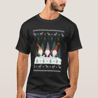 Niedlich Garden Gnomes Xmas Elf hässlich Weihnacht T-Shirt