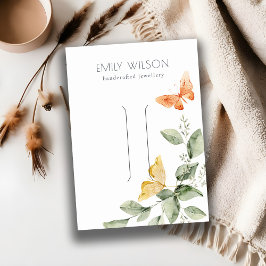 Niedlich-Gartenfolien-Schmetterlinge Hair Clip Dis Visitenkarte