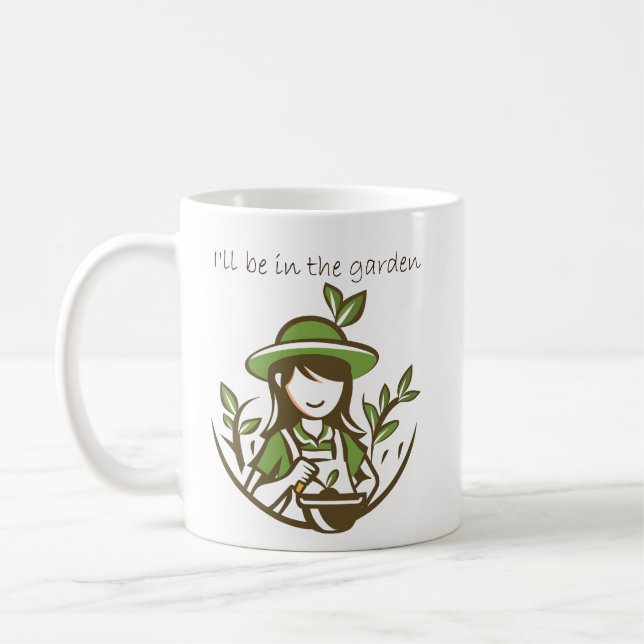 Niedlich Gartengarten Kaffeetasse (Links)