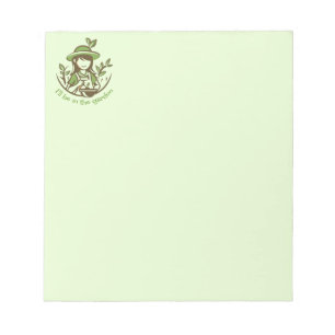 Niedlich Gartengarten Notizblock