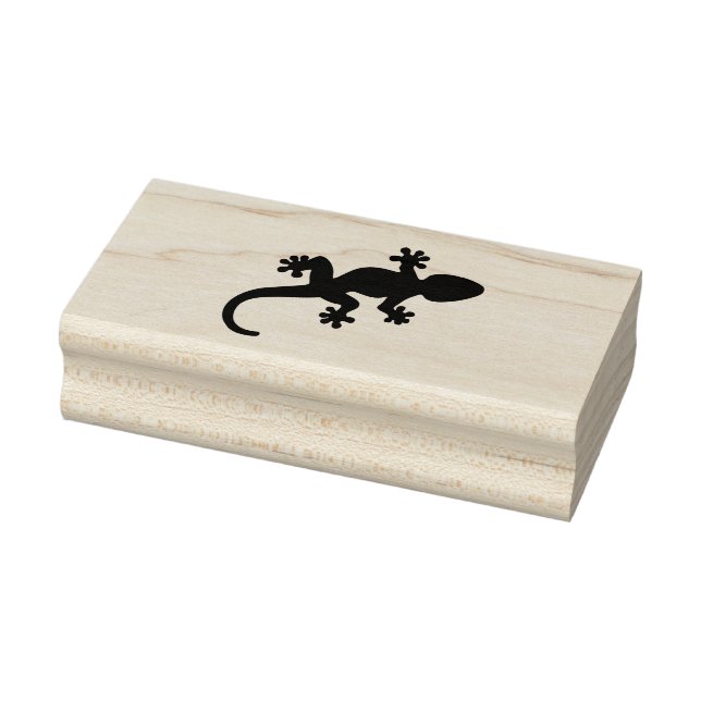 Niedlich Gecko Lizard Gummistempel (Stempel)