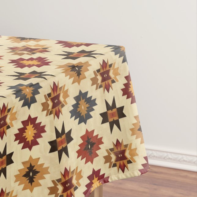 Niedlich gefliester Western Tischdecke (Beispiel)