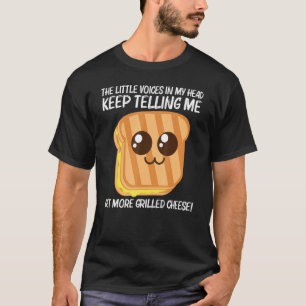 Niedlich gegrillter Käse für Männer Toastbrot T-Shirt
