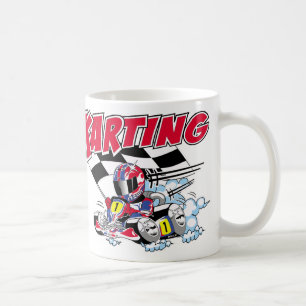 Niedlich gehen Kart Tasse