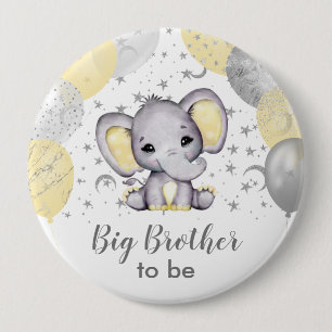 Niedlich-Gelb-Big-Brother-Elefant-Balloons Button