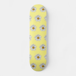 Niedlich-gelb-blaues Muster Skateboard