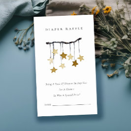 Niedlich-Gelb-Star-Mobile-Windeln-Windeln-Kinderdu Begleitkarte