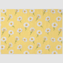 Niedlich-Gelbe Daisy-Blumendecoupage