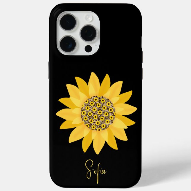 Niedlich Gelbe Sonnenblume Muttertag Case-Mate iPhone Hülle (Rückseite)