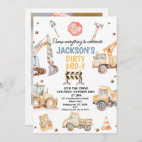 Niedlich-Gelbes Foto Bau Schmuck 3er Geburtstag