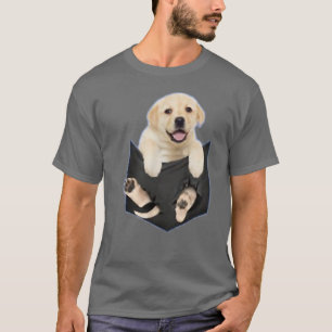 Niedlich-gelbes Labrador Retriever gibt Gelbe Labr T-Shirt
